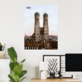 Poster Munich au XIXe siècle (Bureau à domicile)