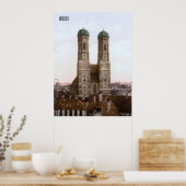 Poster Munich au XIXe siècle (Cuisine)