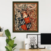 Poster Municipalité de Maldegem, Belgique (CoA Vintage) (Bureau à domicile)