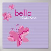 Poster MUR ART :: papillon flutterby 3 (Devant)