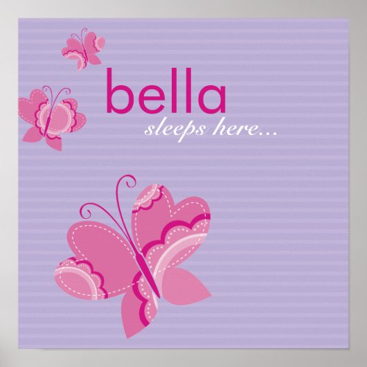 Poster MUR ART :: papillon flutterby 3 (Devant)