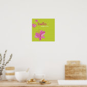 Poster MUR ART :: papillon flutterby 4 (Cuisine)