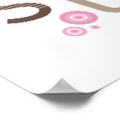 Poster MUR ART :: TYPOGRAPHIE - alphabet tendance 5 (Coin)