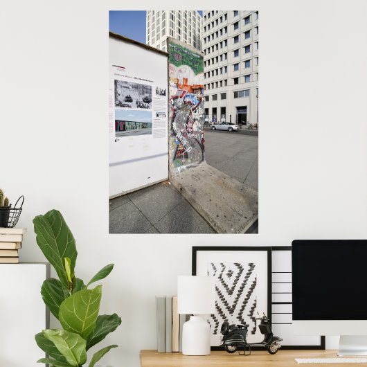 Poster Mur Berlin (Bureau à domicile)