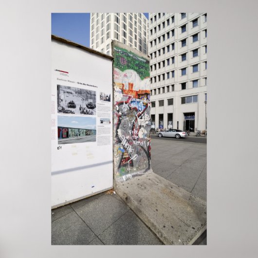 Poster Mur Berlin (Devant)