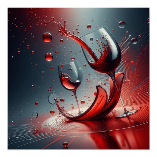 Poster mur brillant (Devant)