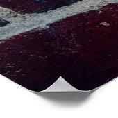 Poster Mur Brown en brique (Coin)