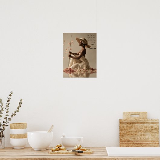 Poster Mur chrétien Art- Décor maison (Cuisine)