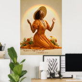 Poster Mur chrétien Art- Décor maison (Bureau à domicile)