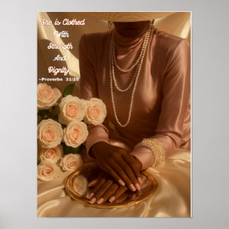 Poster Mur chrétien Art- Décor maison