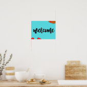 Poster mur d'accueil (Cuisine)