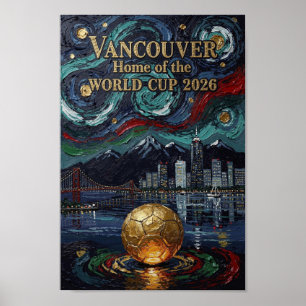 Poster Mur d'art élégant de Vancouver pour votre maison