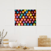 Poster Mur de ballon (Cuisine)