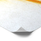 Poster Mur de barre rouillée (Coin)