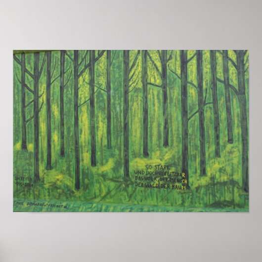 Poster Mur de Berlin 4 (Devant)