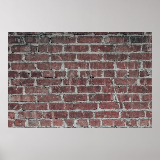 Poster mur de béton Brown (Devant)