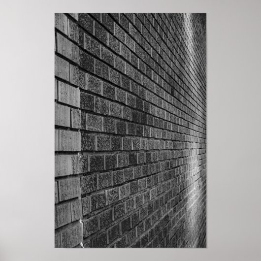 Poster Mur de briques (Devant)