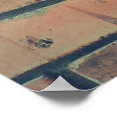 Poster Mur de briques mur de pierre mur mur mur brique (Coin)