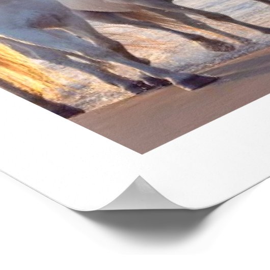 Poster mur de chevaux Décor (Coin)