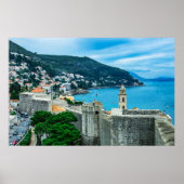 Poster Mur de Dubrovnik (Devant)