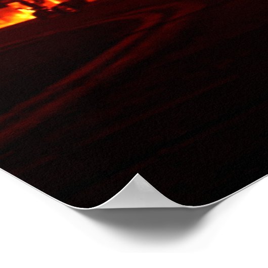 Poster "Mur de feu" (Coin)