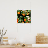 Poster mur de fruits orange (Cuisine)