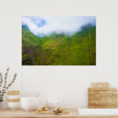 Poster Mur de larmes, Mont Waialeale, Kauai, Hawaii (Cuisine)