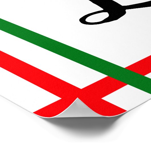 Poster Mur de Noël (Coin)