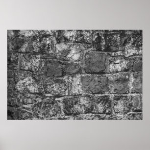 Poster Mur de pierre