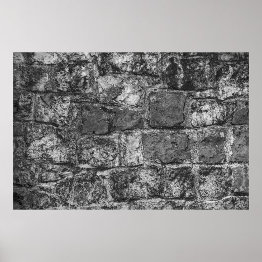 Poster Mur de pierre (Devant)
