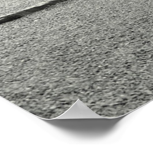 Poster Mur de pierre et porte japonaise (Coin)