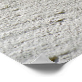 Poster Mur de plâtre de texture rugueuse (Coin)