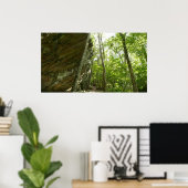 Poster Mur de roche Frazier dans le parc national de Shen (Bureau à domicile)
