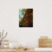 Poster Mur de roches stratifiées (Cuisine)