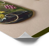 Poster Mur de vin (Coin)