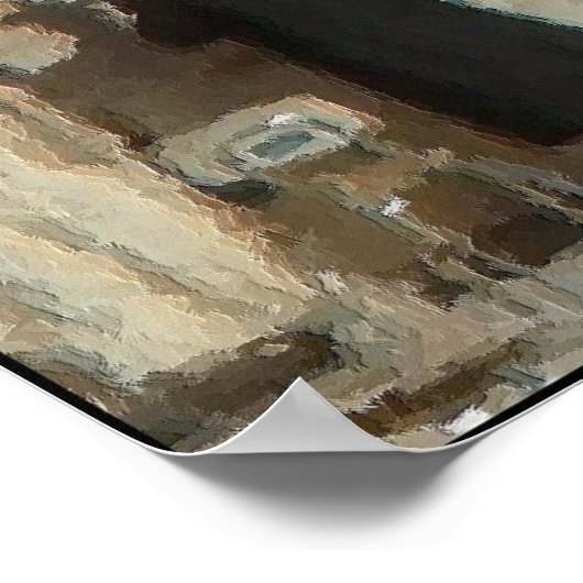 Poster Mur d'escargot (Coin)