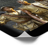 Poster Mur du Mémorial des vétérans du Vietnam, Washingto (Coin)