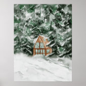 Poster mur du royaume des glaces (Devant)