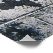 Poster Mur en béton blanc et brun (Coin)