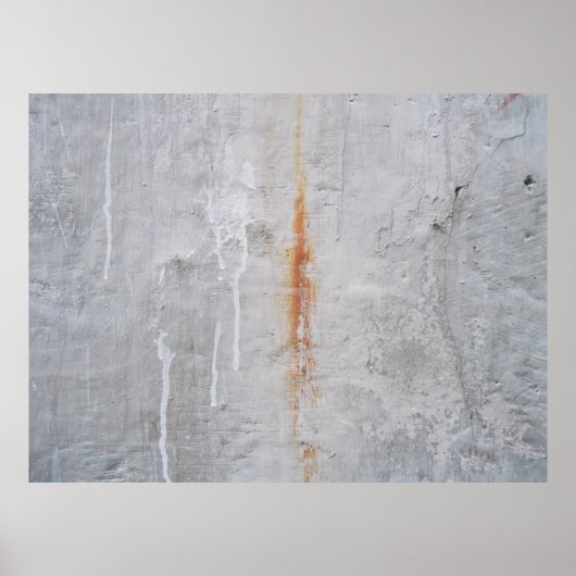 Poster Mur en béton gris (Devant)