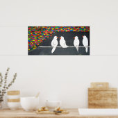 Poster mur en brique : mur en graffiti (Cuisine)