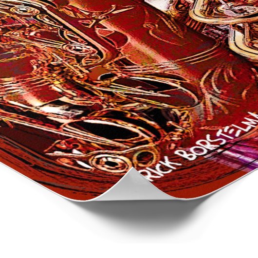 Poster Mur en laiton (Coin)