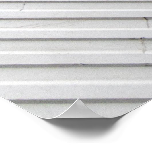 Poster Mur noir et blanc (Coin)