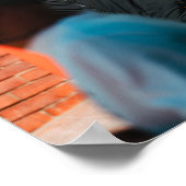 Poster Mur Orange (Coin)