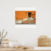 Poster Mur orange (Cuisine)
