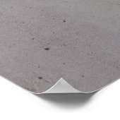 Poster Mur peint en blanc (Coin)