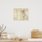 Poster Mur romain en Grande-Bretagne (Cuisine)