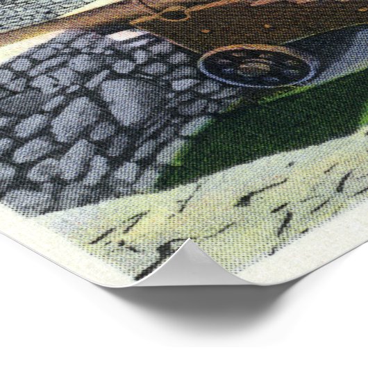 Poster Mur Sud, Bastion Sud-Ouest, Casernes Sud (Coin)