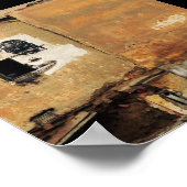 Poster mur urbain de vautour péruvien (Coin)