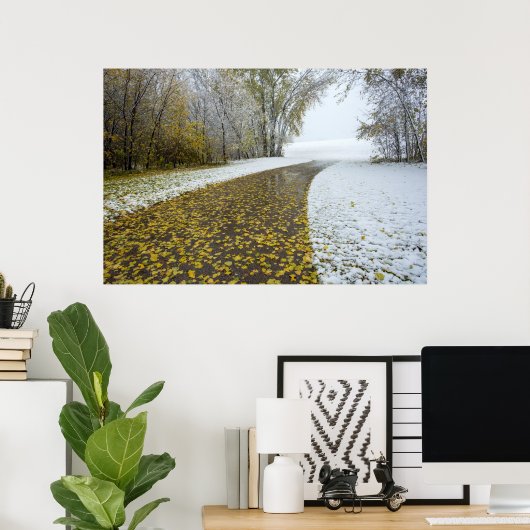 Poster mural 36x24 (Bureau à domicile)